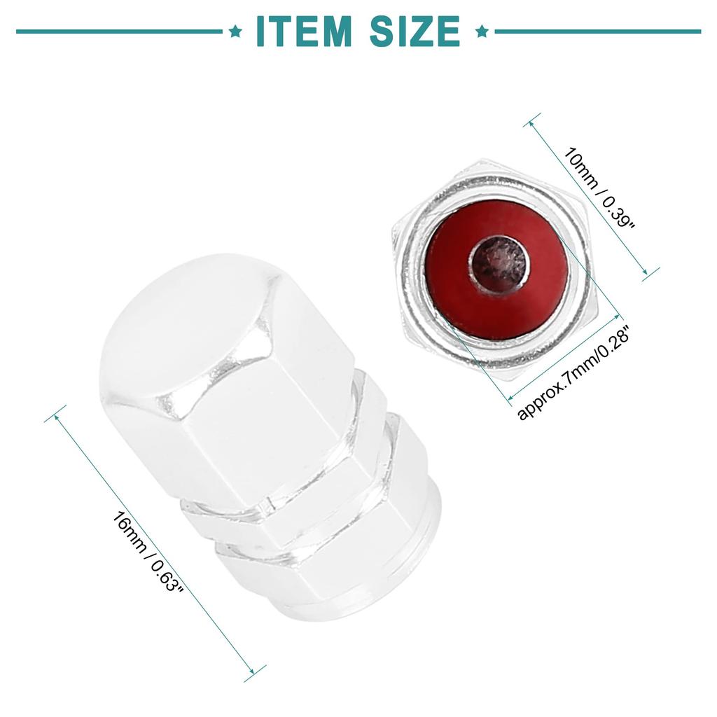 ACROPIX Car Tire Stem Valve Cap Tire Cap Wheel Valve
