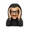 Peeping Stranger Face Window Decor Halloween Creepy Scary Prop Suction Cup 23x20cm