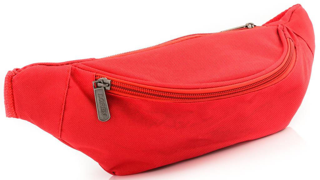 WB01-600D-RED Waist Bag