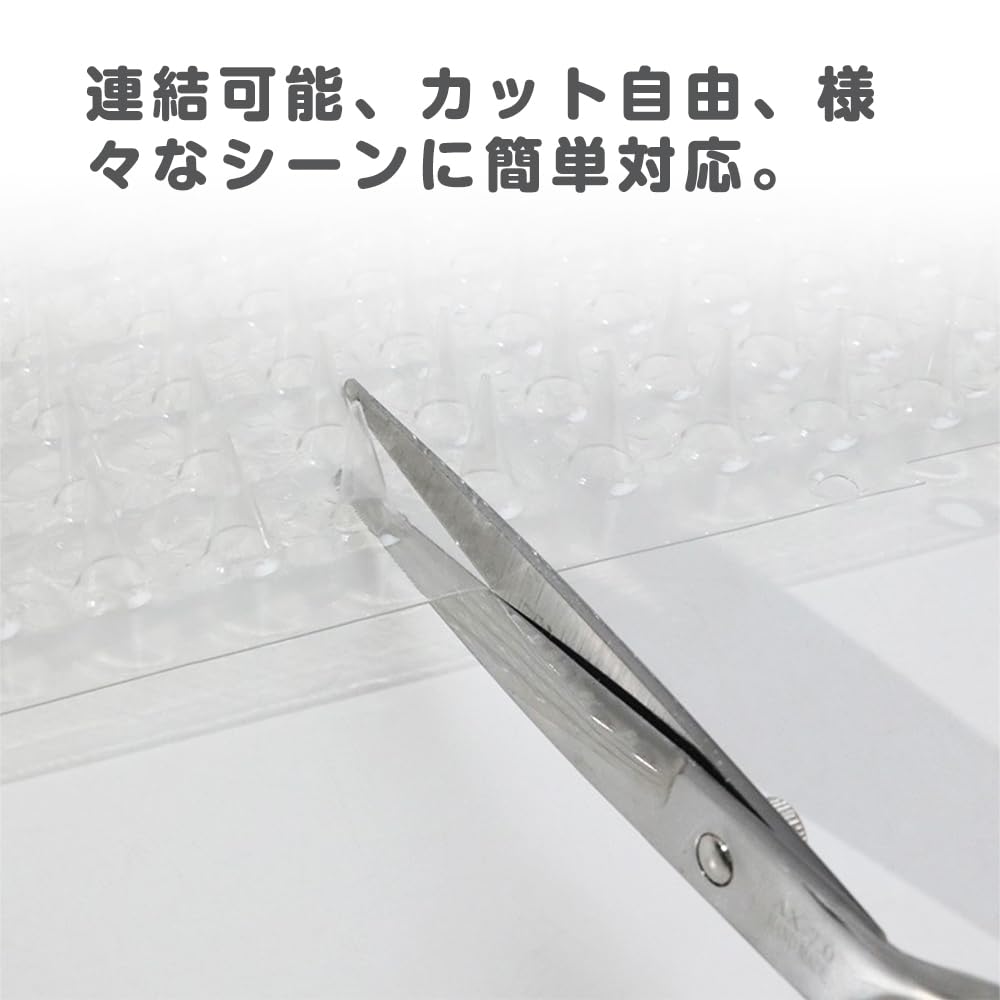 ESJNNK Cat Pack of Transparent Cat and Bird Protection Prevents Repels Birds and Features Easy No Harm for Pets or Children Repellent, 4334cm, 1.8cm