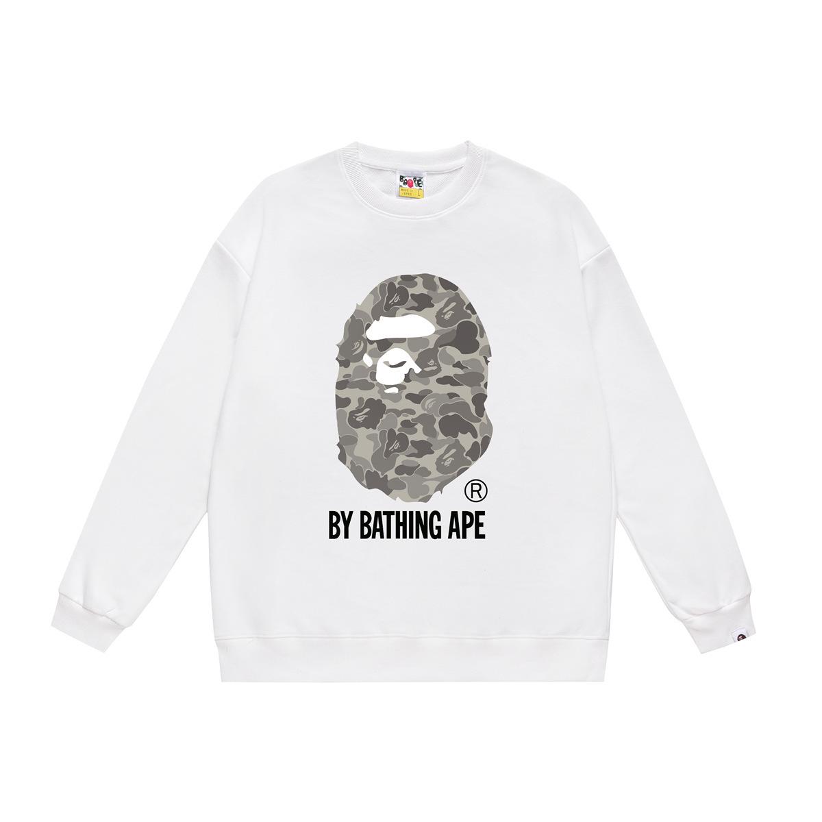 

Унісекс Худі BAPE з принтом Ape Head - Модний Осінньо-Зимовий Стиль Хіп-Хоп Small