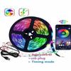 4M 5050 5V RGB Led Strip Lights USB Background Atmosphere Light Strips Color Bluetooth for Home TV PC Garden Party Decoration