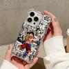 Anime Luffys Zoros AntiFall Clear Phone Case For Xiaomi Redmi 14C 13C 12C K50 K40 Note 14 13 12 11 10 9S A1 A2 A5 Pro Plus 4G 5G