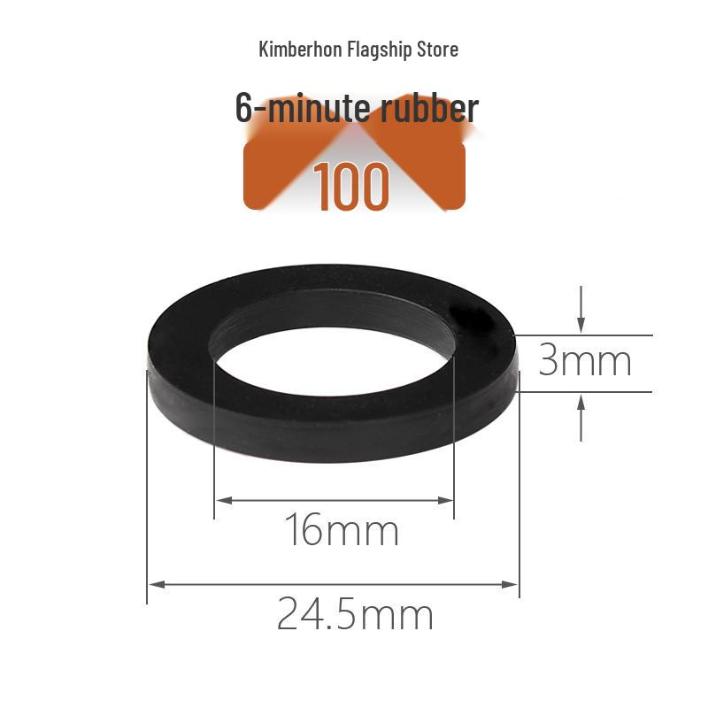 Silicone Rubber Gasket Shower Head Seal Ring, Water Heater Pipe Flat Washer, 4-6 Minute Installation.