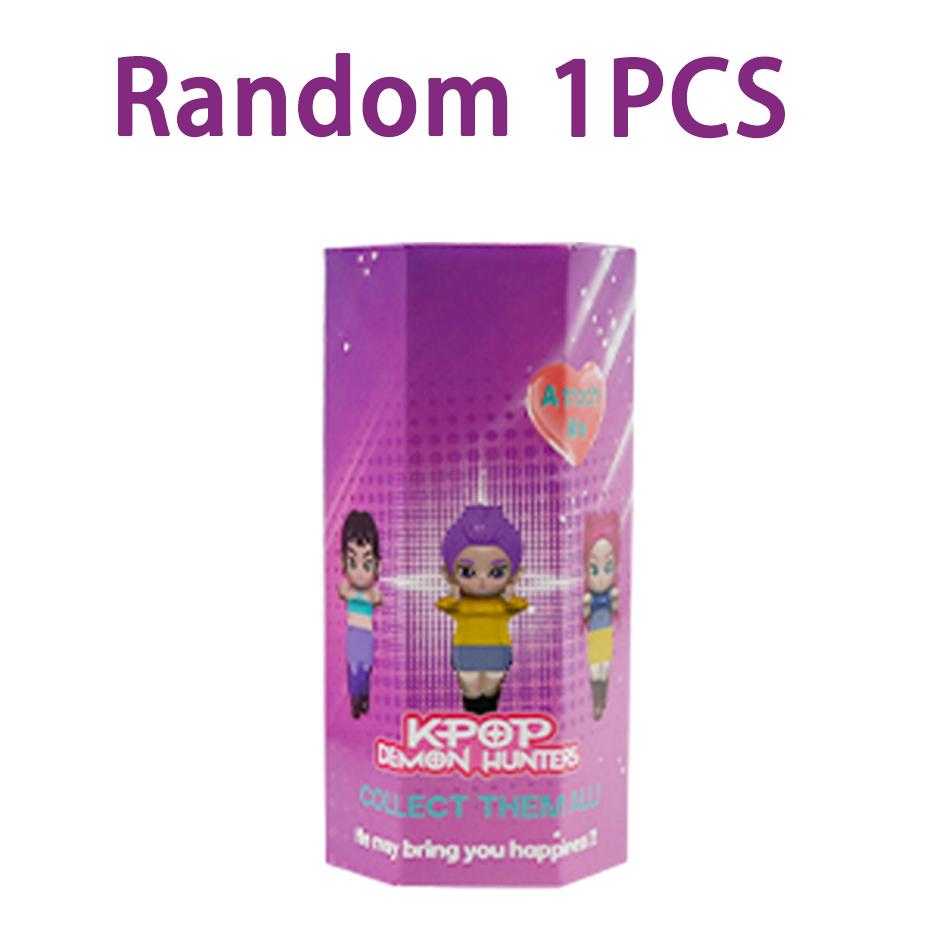K Pop Demon Hunters Collectible Mini Figures Blind Box Derpy Tiger Rumi Mira Zoey Sussy Doll Fan Gift Christmas Birthday Gift