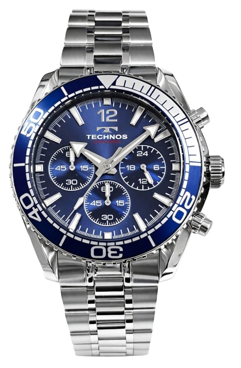 TECHNOS Chronograph 10 ATM Water T9C48SN [TECHNOS] Watch, Resistant,