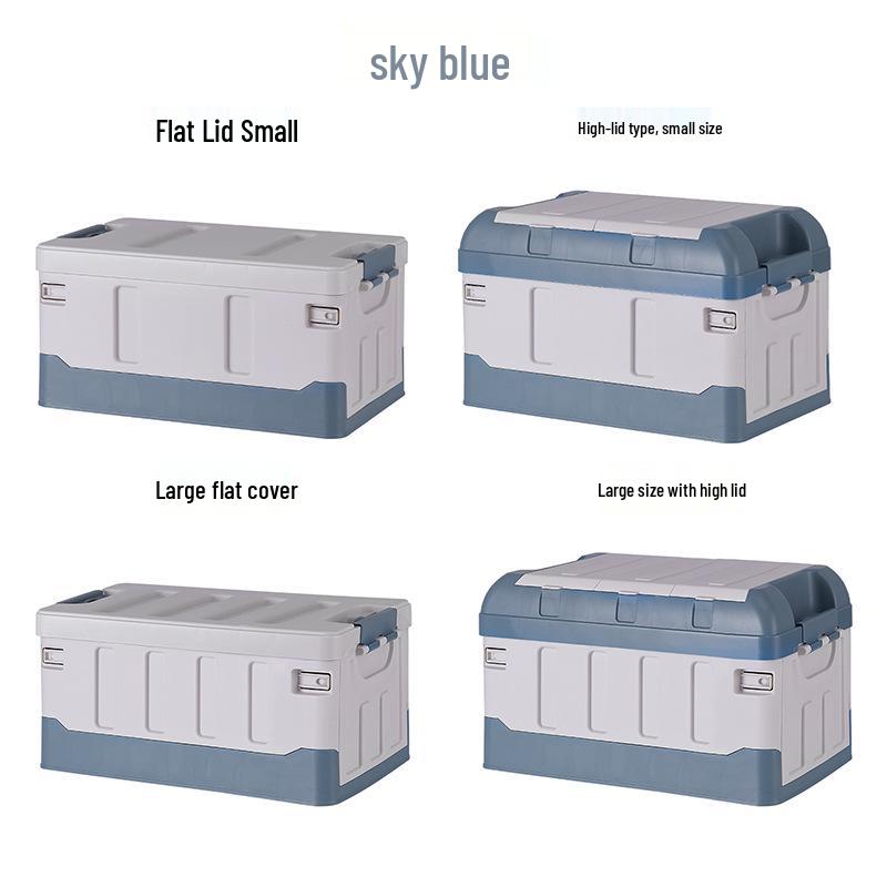 Large Foldable Car Trunk Organizer for Camping, Clothes, and Toys