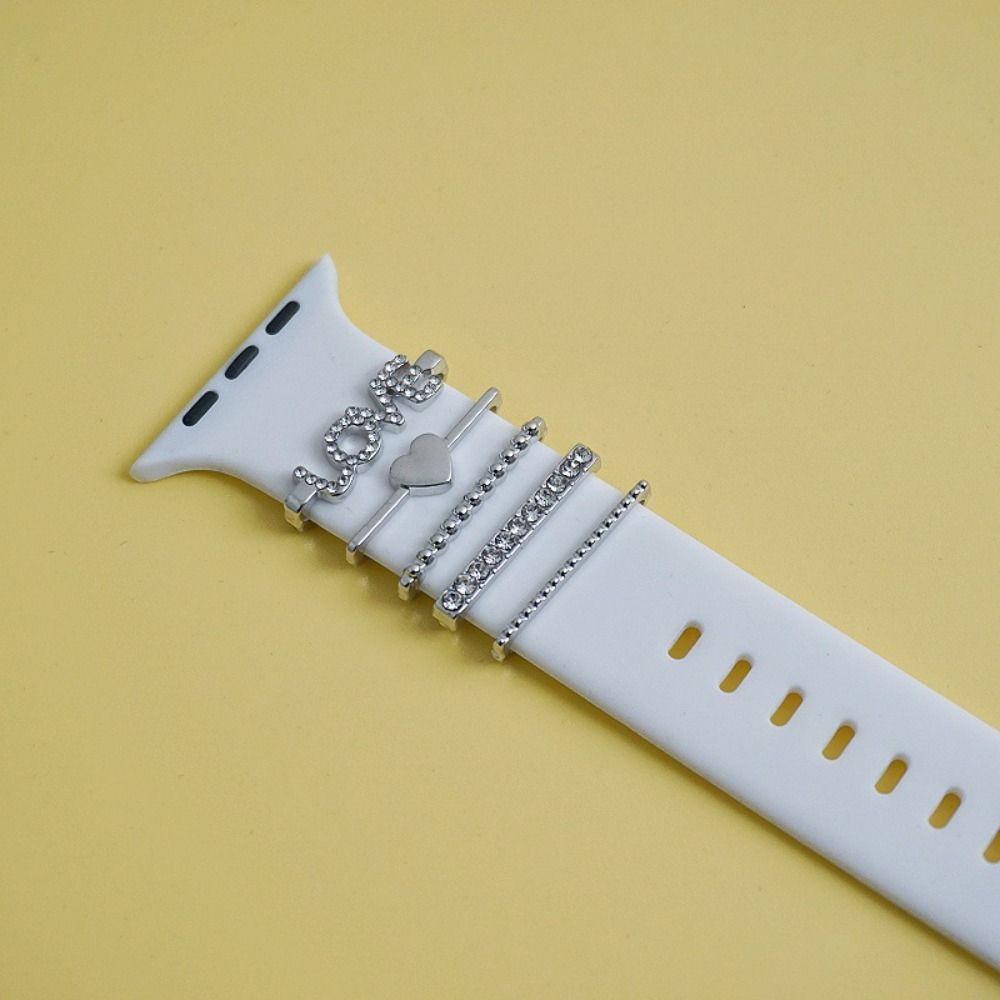 Metal Decorative Ring Brooch Decorative Nail Creative Watch Band Ornament  Strap Accessories