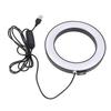 6"" LED Dimmbares Ringlicht Einstellbares Fülllicht mit Kugelkopf für Vlog Live Video Studio