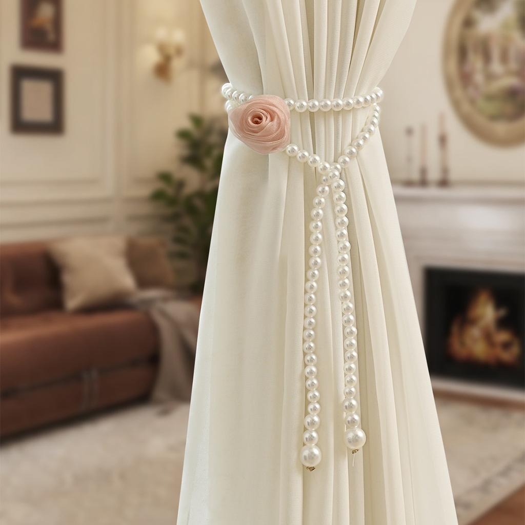Zhenhai Rose Strap Curtain Accessories Decoration Shein