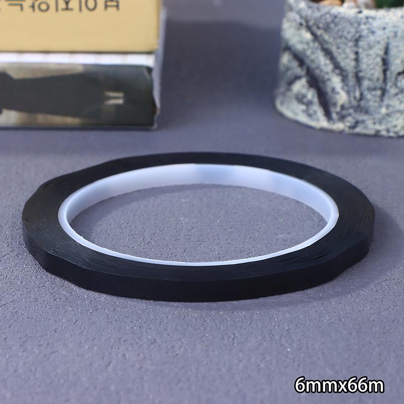 3/6/10MM 66M Graphic Whiteboard Tape Adhesive Chart Line Grid Electrical Marking Tapes High Temperature Resistant Pinstripe Tape