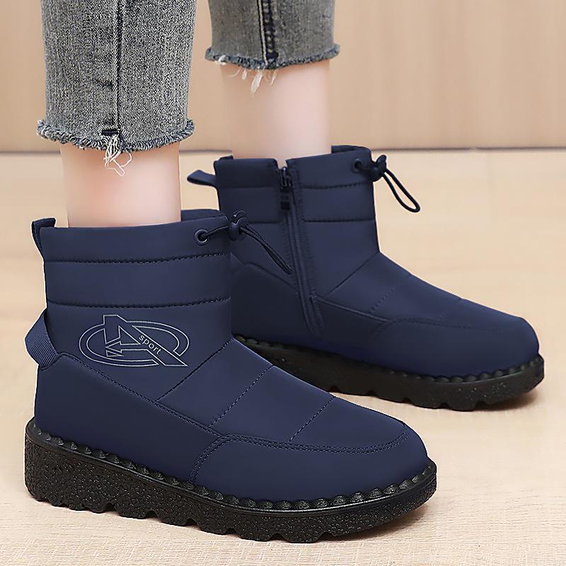 Cotton shoes women's shoes polyurethane high-top boots cold-proof cotton boots piled thickened boots women's warm snow boots
