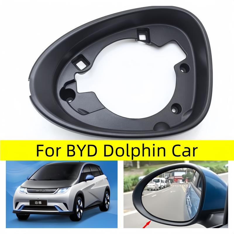Per Accessori Auto BYD Dolphin Supporto Specchietti Laterali Portiera Anello di Rifinitura Specchietto Retrovisore Cornice Alloggiamento Lenti Specchietto Retrovisore Auto