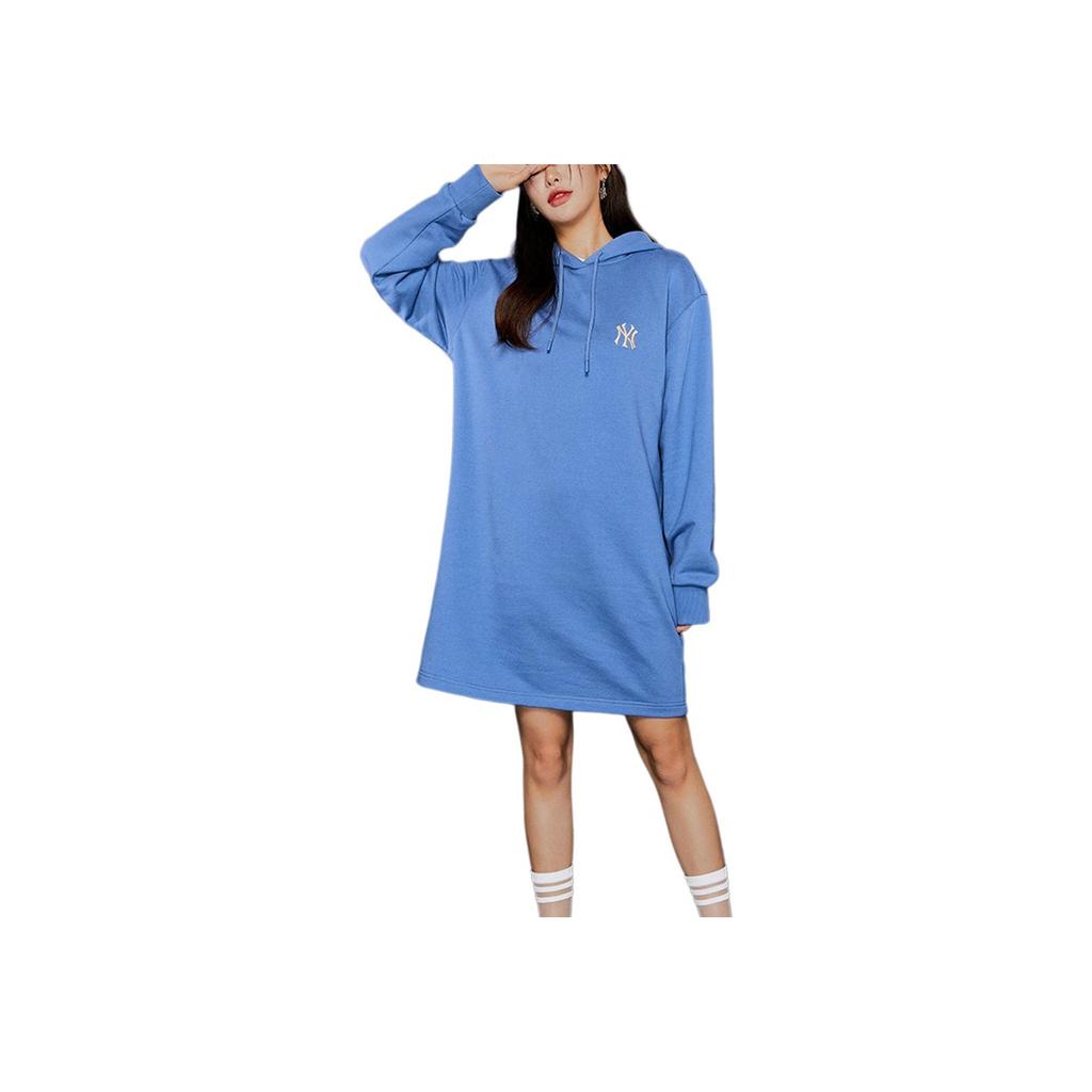 New MLB Long Sleeved Dresses Women's Sky Blue 3FOPM0114-50BLD