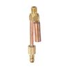 Copper TIG Welding Torch Separate Connector Adapter for 150 TIG Welding Torch with M8x1 0 Thread Size and Hexagon Width 12mm