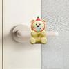 Cartoon Bear Door Bumper Adhesive Free Door Handle Stopper Wall Protector Soft Shock Absorbing Door Stops Anti-collision Pad Decorative Cushion