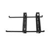 Wall Shower Shelf Large Space Metal Hanging Shower Organizer Rack with Suction Cup for Bathroom
