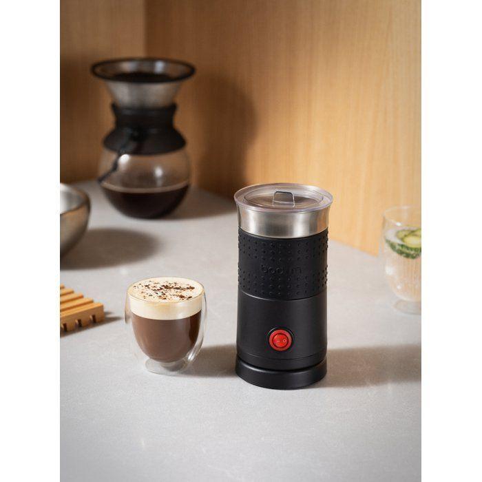Mousseur a lait chauffant électrique - BODUM - BISTRO - 500 W - 0,3 L - Noir