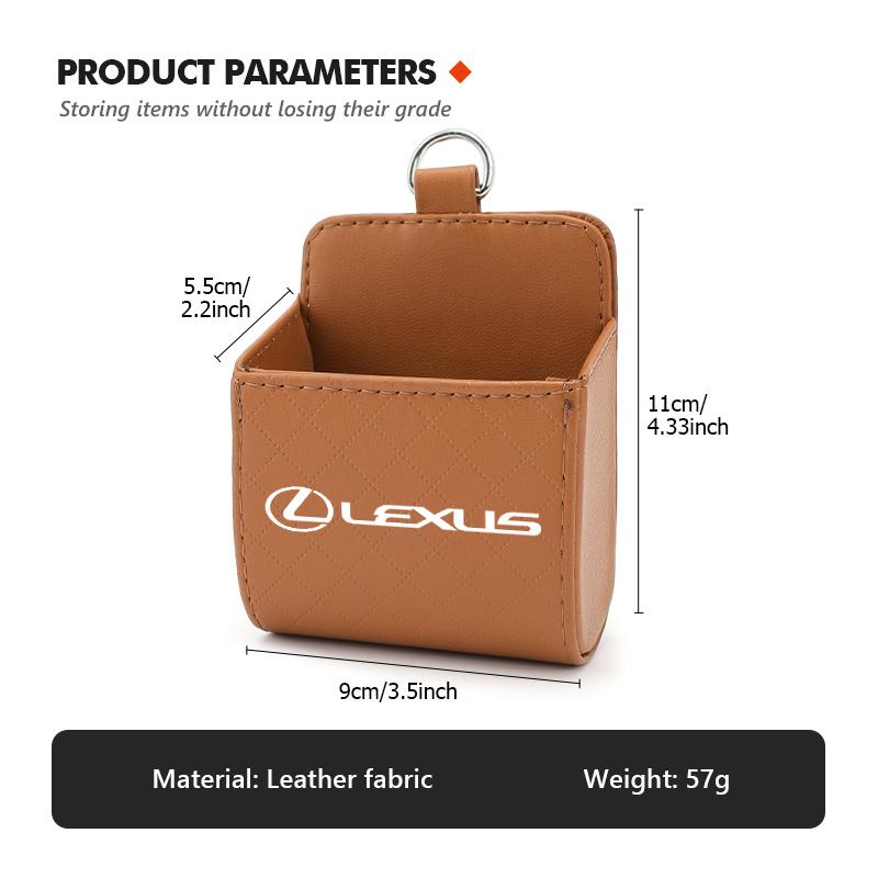 For Lexus Car Air Outlet Storage Box Phone Lipstick Lighter Organizer RX 300 400 460 UX 200 NX LX LS GS 330 IS 250 300 GX