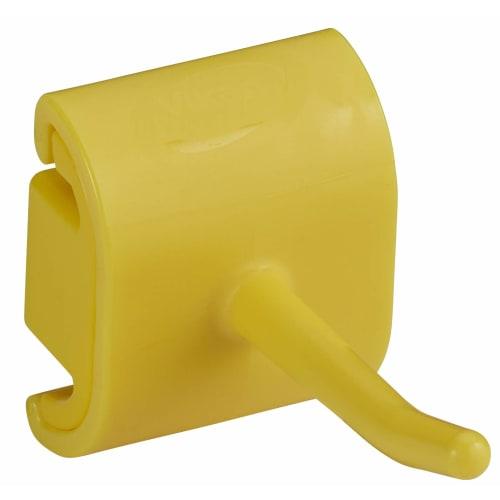 

Vikan Single Hook 10126, Yellow, Disassemblable Modular Design, HACCP Compliant, for Food Processing Plants