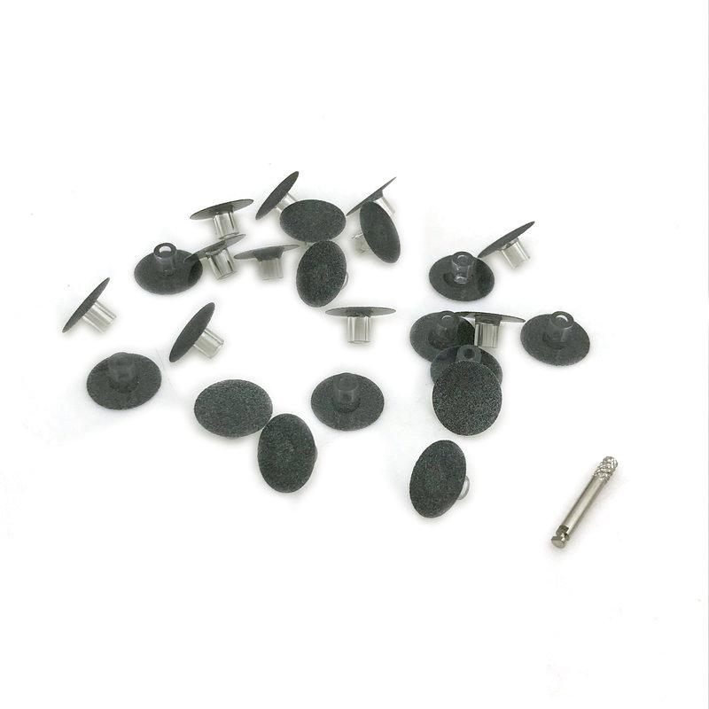 

20pcs Dental Finishing Polishing Disc Dental Polisher Disc with Mandrel Dental Resin Filling Material