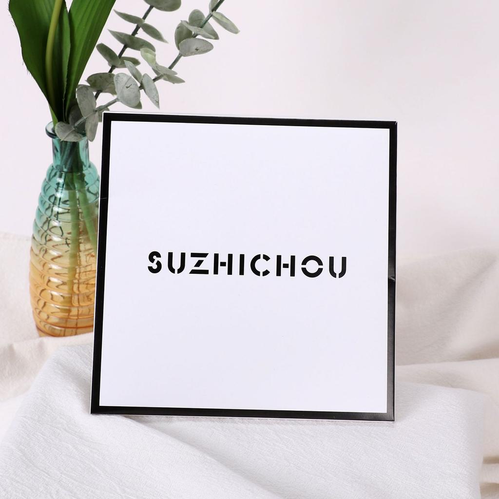 Simulated Silk Silk Scarf Square Scarf Women's Korean Edition Fashion Letter Printed Small Square Scarf Workplace Decoration Scarf
