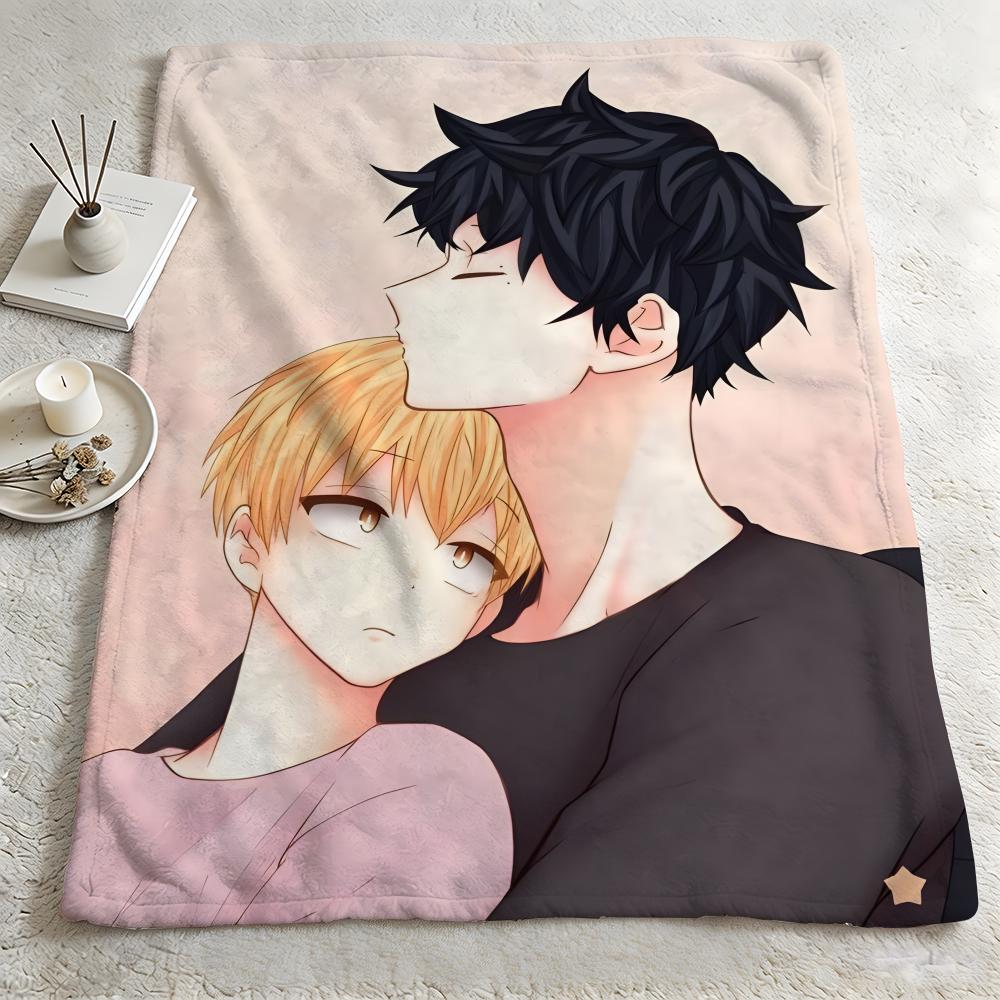 Comic LLove Is An Illusionn Throw Warm Soft Flannel Blanket Multiuse for Sofa Bed Camping Travel Nap