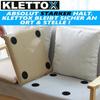 KLETTOX Velcro Pads Velcro Fastener Velcro Tape Velcro Dots Self-adhesive Round 6 Pieces