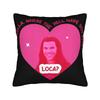 Funny Edward Cullen Jacob Twilight Pillow Cover  Comfy Cushion Cover Morden Pillow Case For Living Room Sofa