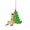 Green Enchanting Monster Christmas Decor Vibrant Acrylic Hanging Ornament For Auto