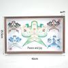 Exquisite Weifang Traditional Kite Wooden Frame Gift Set: Five Handcrafted Ornaments