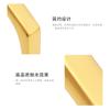 Explosive smooth rectangular ring can be engraved diagram seal copper gold-plated sculpture plain ring men and women