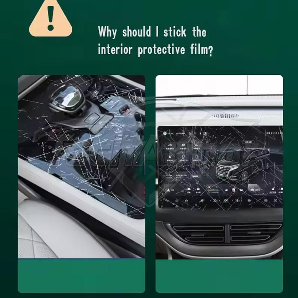 TPU Schutzfolie für Subaru Forester 2019-2022 Innenraum Kratzfest Transparentes Aufkleber