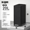 Stainless Steel Trash Can with Foot Pedal And Lid - High Aesthetic Value for Bathroom Kitchen Living Room