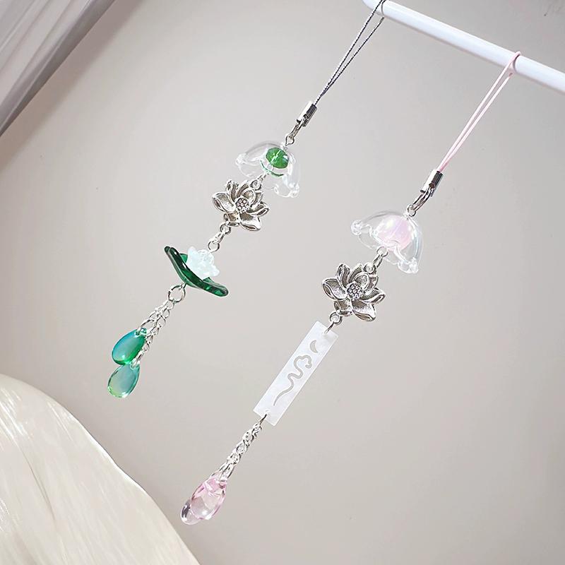 Niedlicher Windspiel-Anhänger Schlüsselanhänger Handy-Lanyard Kawaii Taschen-Schlüsselanhänger Dekorative Accessoires Heimdekorationen