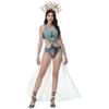 Medusa Women Cosplay Costume With Breathable Cotton For Halloween Show Stage