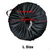 1 Package Tyre Cover Oxford Black Waterproof Overall Entire Protective universal 210D Camper Bag