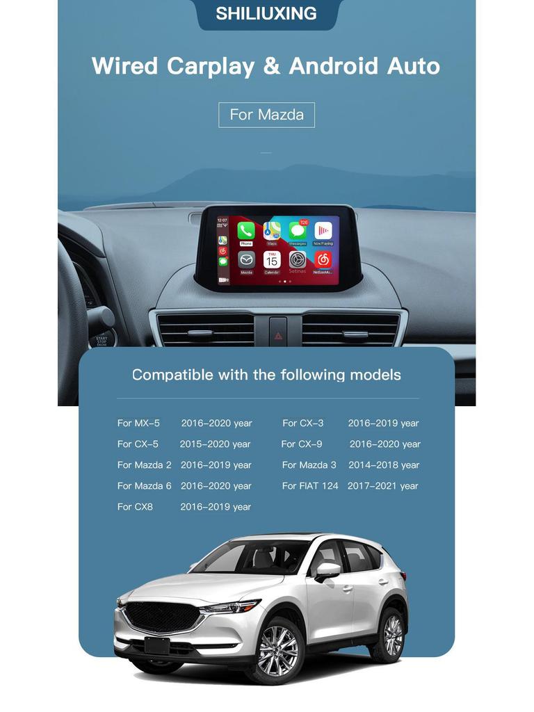 Mazda Carplay Android Auto USB Module Kit pro navigaci, TK78669U0C