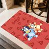 Bluey Adventures Area Rug Suitable for Dormitory Decorate room Game Room Bedrooms Antislip Carpet Decorate Offices Wedding Party Gift