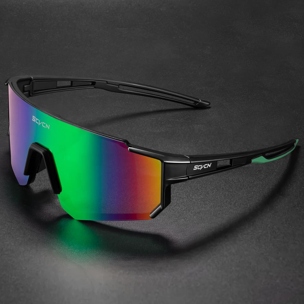 SCVCN Fashion Cycling Glasses Bike Baseball Sunglasses for Men UV400 Sports MTB Outdoor Goggles Bicycle Women Sunglasses Riding