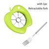 Assist Apple Slicer Cutter Multi-purpose Pear Fruit Divider Comfort 430 Stainless Steel Handle Apple Peeler For Kitchen Gadget
