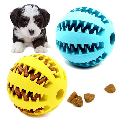 Spielzeug für Hunde, Gummi-Hundeball für Welpen, lustiges Hundespielzeug für Haustierwelpen, große Hunde, Zahnreinigung, Snackball, Spielzeug für Haustierprodukte