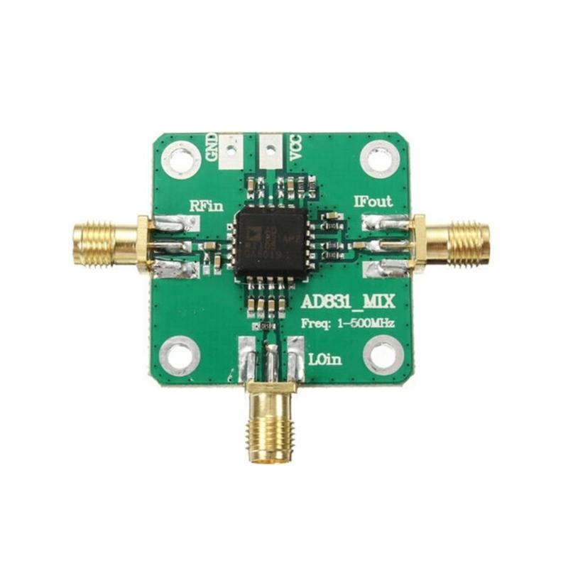 

AD831 0.1-500MHz 10dBm High Frequency Radio Converter RF Mixer Inverter Low Noise Amplifier Board Replacement 1