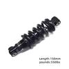 12.5/15CM Mountain Bike Spring Shock Absorber 550/850/1000/1500Lbs Adjustable Scooter Folding Bike Rear Suspension Shock Absorber