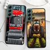 T-Tractor Farm Phone For Samsung S25 Edge Galaxy S22 Ultra S21 S10 S9 Plus S20 S23 S24 FE Case S10E Cover Silicone Soft Coque Fu
