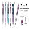 3+1000Pcs Mechanical Pencil Set 0.5/0.7/0.9 mm with Lead Refill for Writing Sketching Drawing Painting School Automatic Pencils