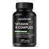 Complexul de vitamina B (B1, B2, B3, B5, B6, B12), 120 capsule