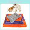 Pattern Striped Pet Bed Cushion Mat Pad Dog Cat Supplies Comfortable Soft Gift