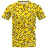 Cartoon Little Yellow Duck T-shirt 3D Print T-shirt Men Tshirt Short Sleeve Street Wear O-Neck Top Oversize Fun Tee Tops