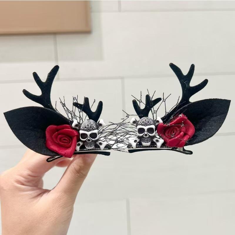 New Halloween Hairpin Hairpin Children's Cute Halloween Party Costume Headwear Accessory